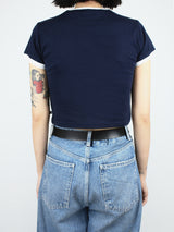 Signature_Logo Crop Tee NAVY (6586881704054)