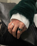 リンクルリング / wrinkle ring (925silver)