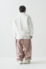 ロゴコットンスーパーワイドパンツ / BSR2223FWPT007 LOGO COTTON SUPER WIDE PANTS INDY PINK