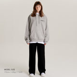 オーバーサイズパーカー / Over-sized Signature Hoodie Gray (4595381370998)