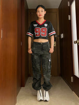 Camo 2way cargo pants - Deep