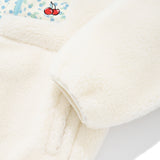チェリーポケットフリースジャンパー / CHERRY POCKET FLEECE JUMPER [CREAM]