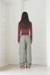 ZIZE ANGEL CUBIC T-SHIRTS (BURGUNDY)