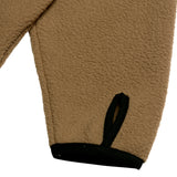[UNISEX]“SECURITY” Cyclist Half-Zip Pullover (Brown) (6655771607158)
