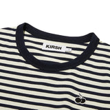 モノチェリーストライプTシャツ / MONO CHERRY STRIPE T-SHIRT [NAVY]