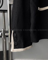 SO Line Collar Tweed Jacket ver.4 (2 colors)