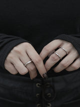 no.37リング / no.37 ring silver (freesize)