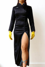 DAWANG Side Slit Maxi Dress (4611394699382)
