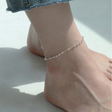 シルバーボールチェーンアンクレット(スペアチェーン)/SILVER BALL CHAIN ANKLET (925 silver / spare chain)