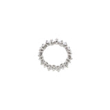 ジグザグスクエアキュービックリング/zigzag square cubic ring