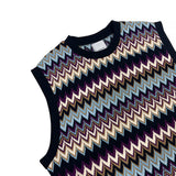 [ユニセックス]アカディアンニットベスト/[Unisex] Acadian knit vest (2 colors)