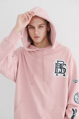 ロゴフーディ / BSR2223FWPO013 BS MULTI LOGO HOODIE PINK