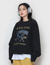 ブラックフラッグスウェットシャツ / Black Flag Sweatshirt