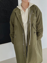 フィッシュロングフィールドパーカ/Fish Long Field Parka (2color)