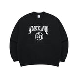 [24SS] AE LOGO SYMBOL SWEATSHIRT BLACK