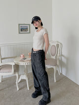 シュガークロップTシャツ / Sugar crop T-shirt (4color)