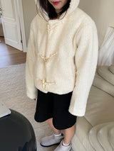 Capullo boucle half pants