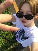 Happy-end boxy T 