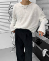 ポールアンゴラロングスリーブドTシャツ / Paul Angora Long-Sleeved T-Shirt (5 colors)