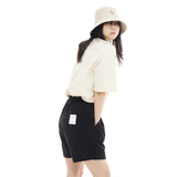 ワンタックワイドフィットショートパンツ/ONE TUCK WIDE FIT SHORT PANTS-BLACK