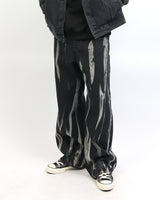 スモークフェイスワイドデニムパンツ / Smoke Faith Wide Denim Pants_Black