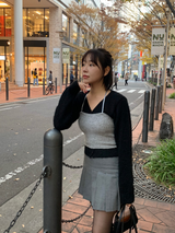 ヘアリーカーディガン