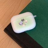 Ocean Green Gradation AirPods Case_matt