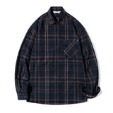 Nova Navy Check Shirts S70 (6603998625910)