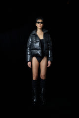 ASYMMETRIC REVERSIBLE PADDING [UNISEX/BLACK]
