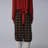 RIBBON TAIL LONG SLEEVE, RED