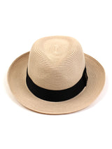 BU Soft Summer Beige Long Fedora (6589932535926)