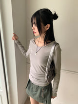 カーソンムーンジェムストーンネックレス