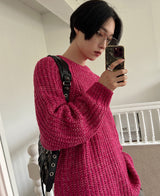 ボーイフレンドオーバーニット (3 color)