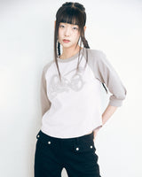 プリントTシャツ / PRINT RAGLAN T-SHIRT