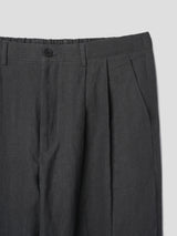 クールリネンハーフバンディングパンツ/Cool linen half banding pants 5color