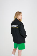 SMILE COACH JACKET (BLACK) (6699088543862)