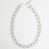 ティアドロップチェーンネックレス / Tear Drop Chian Necklace_Silver