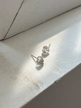 [92.5silver] kitsch heart earrings (2colors)