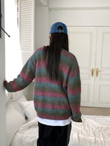 [UNISEX/ WOOL20] Tums gradient dangara mohair knit