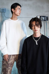 Semi Oversized Side Panel Sweatshirt (6593912799350)