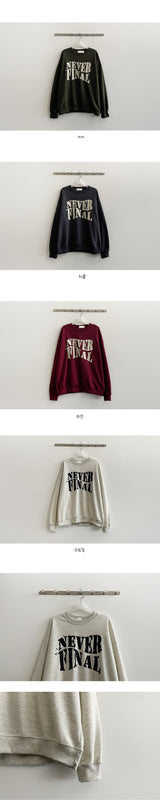 Never sweatshirt