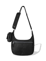 ナイロンユーティリティメッセンジャーバッグ/HIGORO NYLON UTILITY MESSENGER BAG BLACK