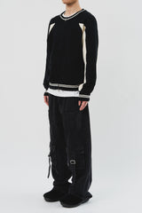 Four Pocket Black Denim