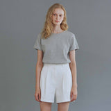 ワッフル ハーフ Tシャツ / Waffle half t-shirt