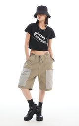 リフレクティブクロップTシャツ