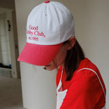 ウォッシュドボールキャップ / GHC WASHED BALL CAP_TWO TONE RED