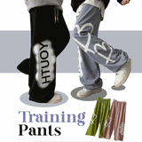 This Sun Heart Banding Training Wide Pants