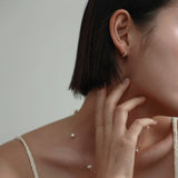 [シングルピアス]14Kゴールドtowoピアス/[single earring]14K gold towo earring