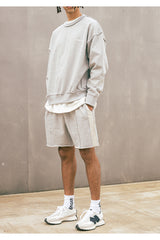 REVERSE HEAVY TRAINING SHORT PANTS (6571267752054)