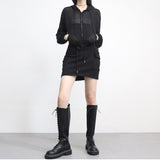 Rant see-through linen zip-up